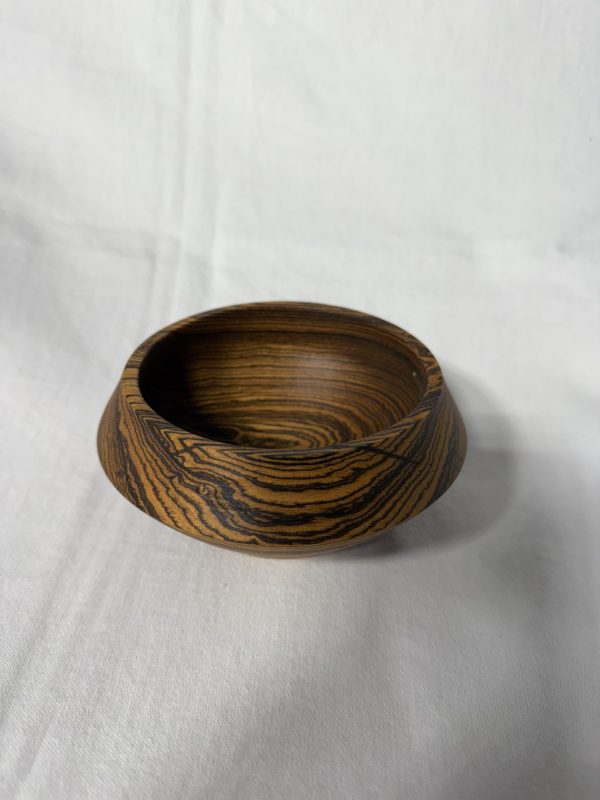 Bocote wood bowl