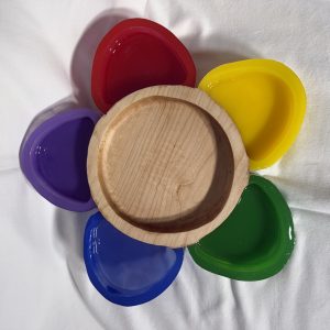 Flower candy dish