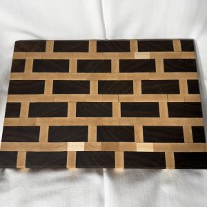 "Brick and Mortar" cutting board