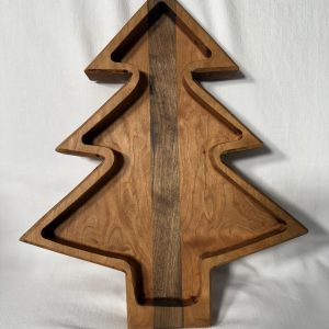 Christmas tree candy dish